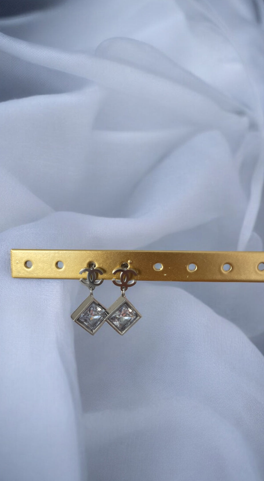 CC Silver Earings