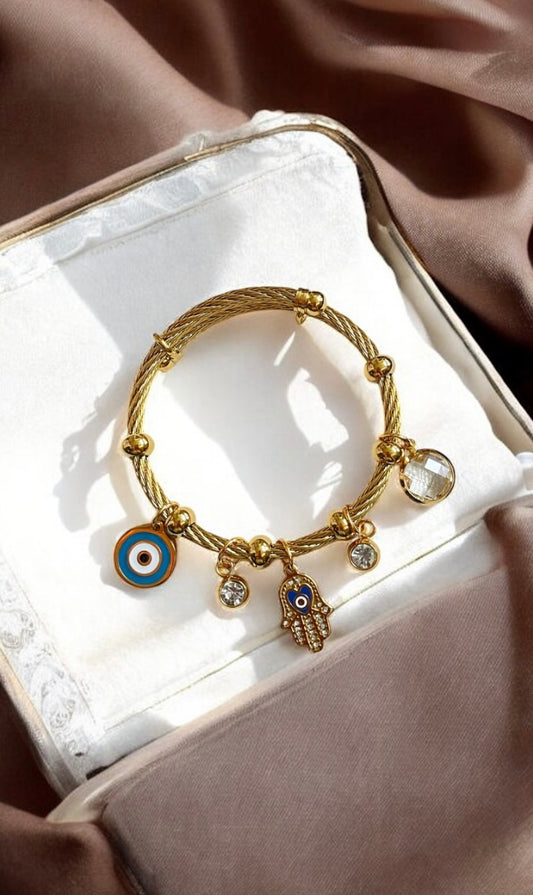 Evil Eye Charm Bracelet