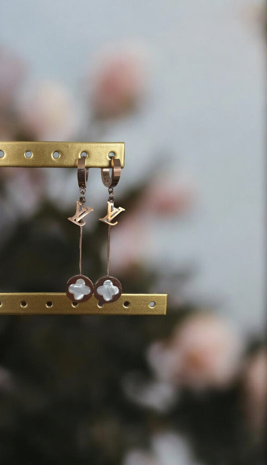 L and V Earings