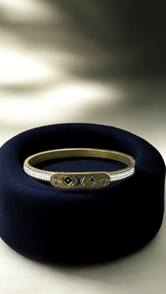 The L and V Star Bangle