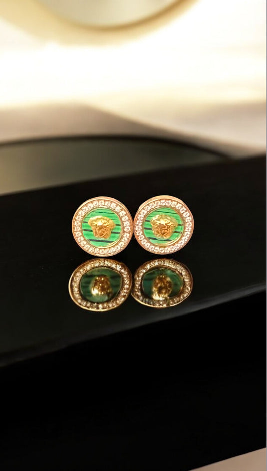 Green V Studs