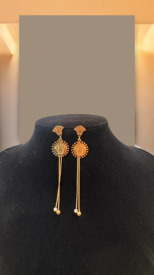 The V Long Earings