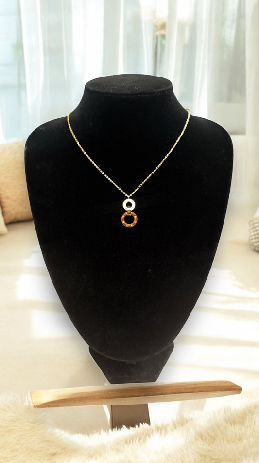 Roman Numbered Necklace #101