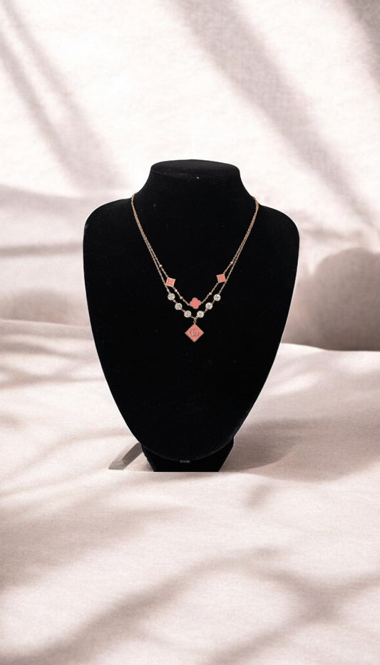 Two layer G Necklace