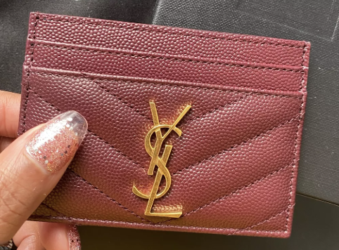 Burgundy Cardholder